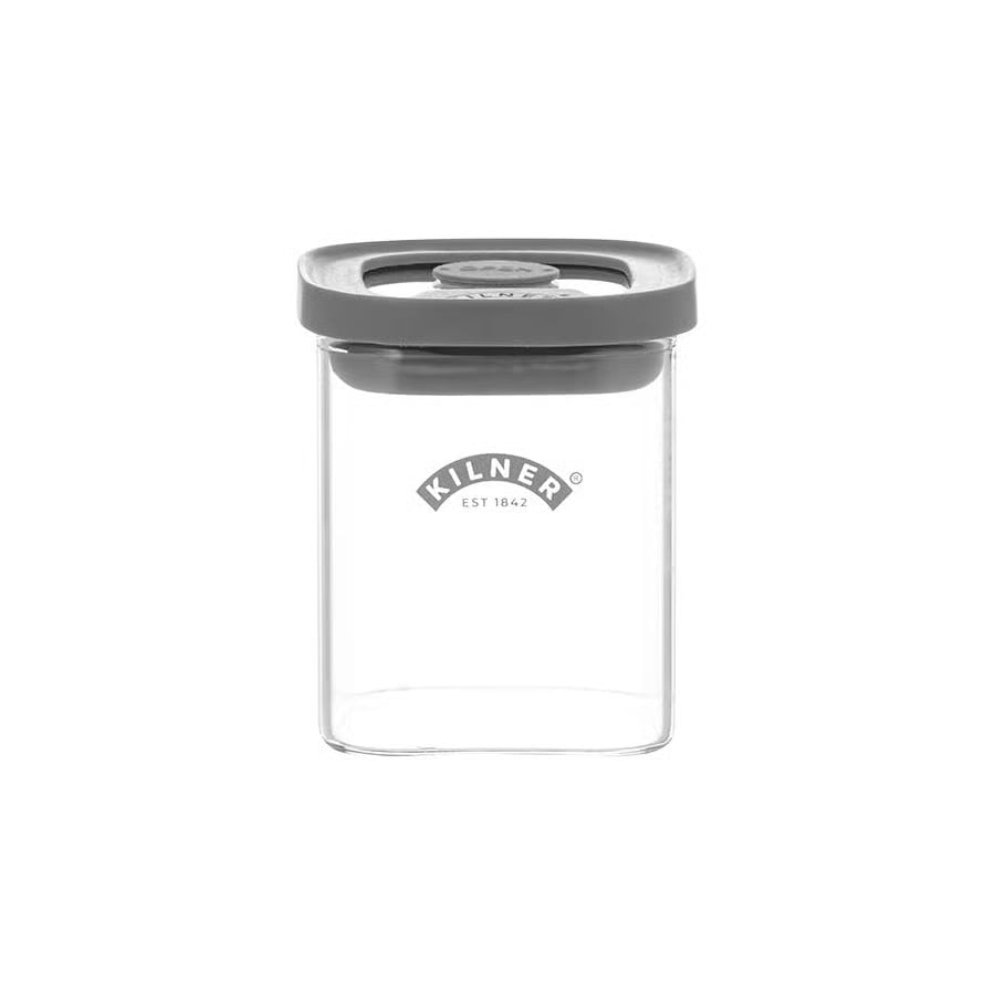 Kilner Fresh Storage kruidenpot vierkant Helder-grijs 160 ml