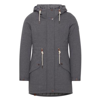 Parka OXMO "Parka OXMelly", Damen, Gr. M, grau (castlerock), Obermaterial: 100% Polyester PES., Mäntel Parka