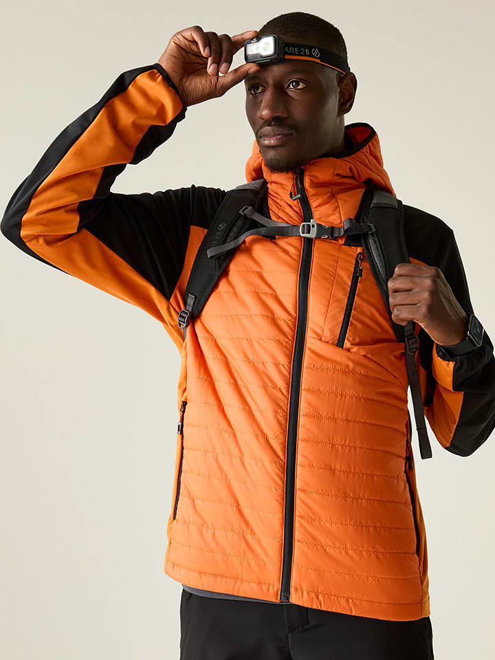 Dare 2b Softshelljacke "Mountaineer" in Orange/ Schwarz - M