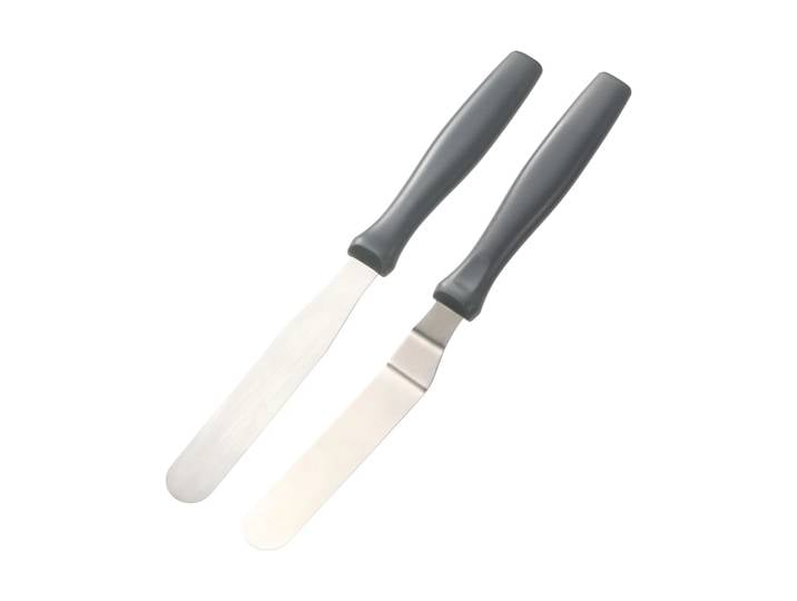 Dorre Spatule à cookies Cookie Acier inoxydable, noir, 2 pièces
