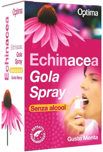 OPTIMA NATURALS Srl Optima Naturals, Echinacea Gola Spray, 20 ml