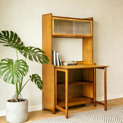 Kodotan sofa Multi Functional Bamboo Folding Table, Space Saving, Suitable For Office Use, Suitable For Indoor, Bedroom, Living Room