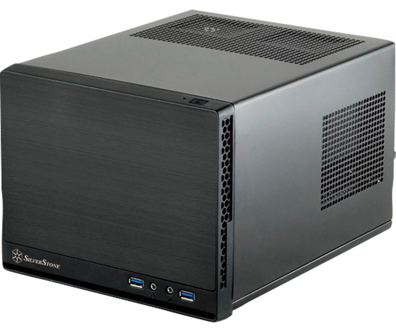 Silverstone SG13B-Q computerbehuizing zwart