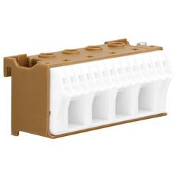 Hager KN18P KN18P Klemme flexibel: - starr: - Polzahl: 18 1 St. Braun Verpackungsart (Bauteile): Piece