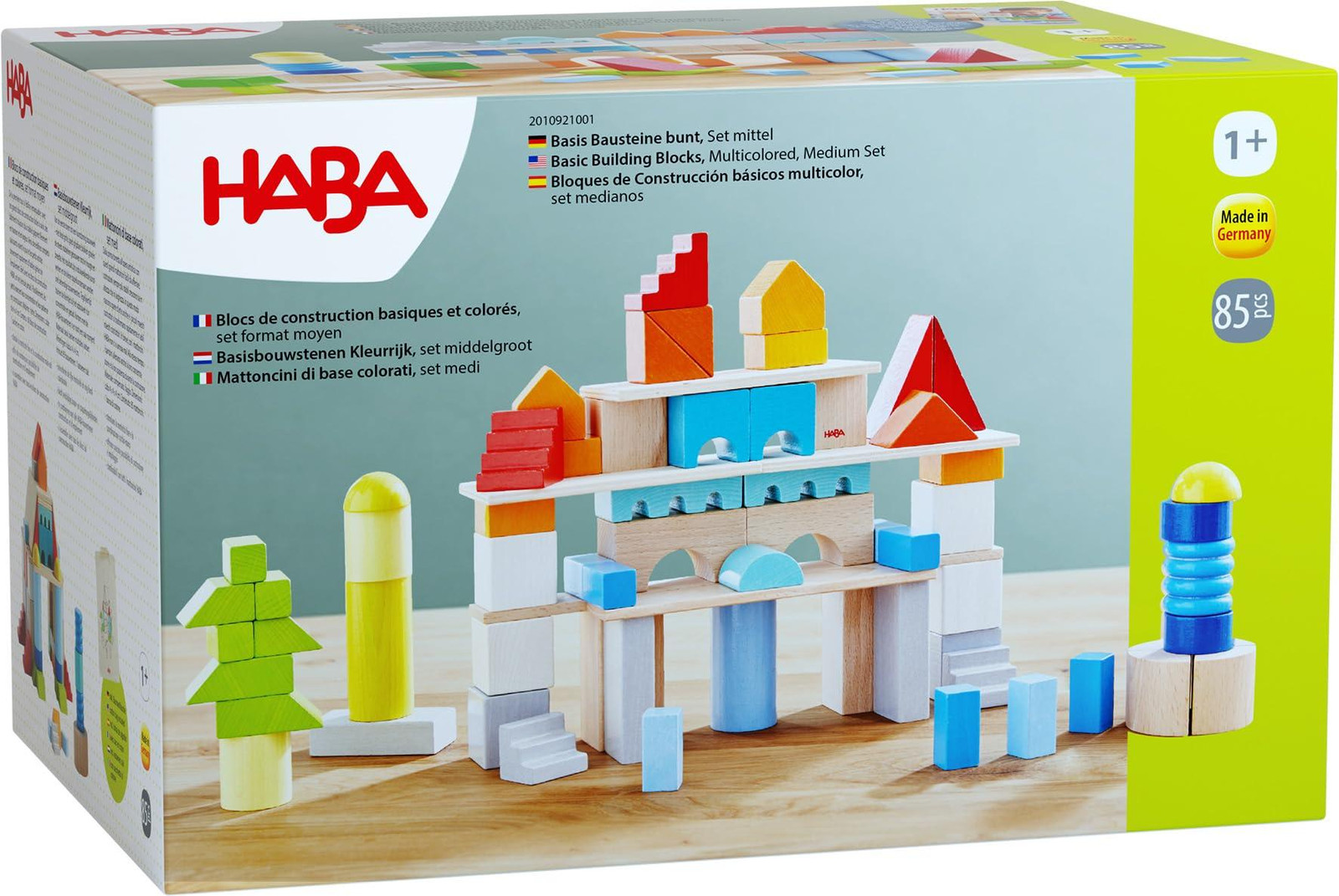 Haba Basisbouwstenen Kleurrijke Set Medium