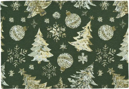 Sander placemat Crystal Tree Groen 35 x 50 cm
