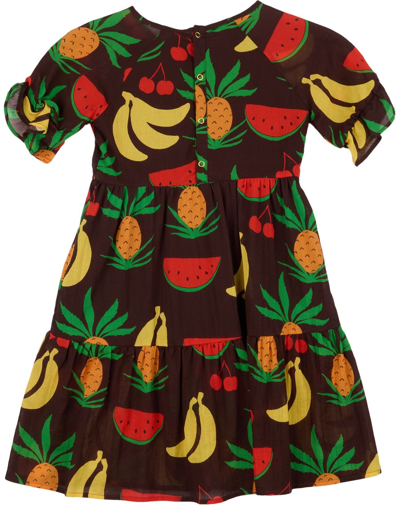 Mini Rodini Vestido para niña Chica Café 11,9 Chica