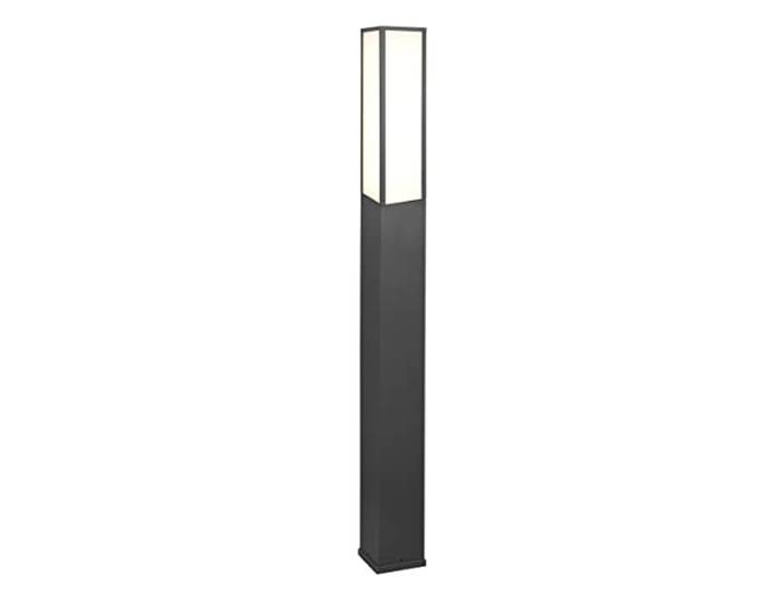 Trio Leuchten LED Außen Wegeleuchte Fuerte 42620142, Aluminium Druckguss Anthrazit, Schirm Acryl opal weiß, inklusiv 15 Watt LED, Blacks