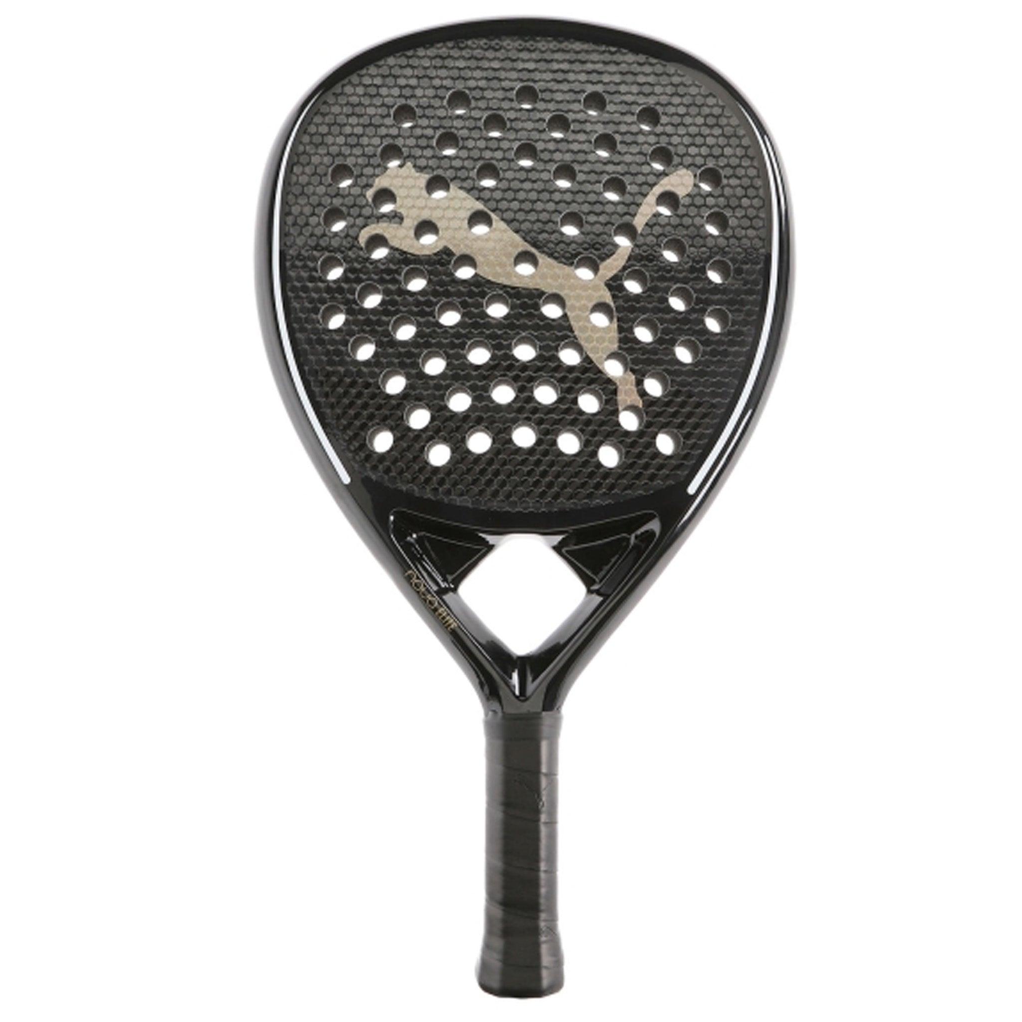 Puma Nova Elite Hybrid Schwarz/Gold Padel-Schläger