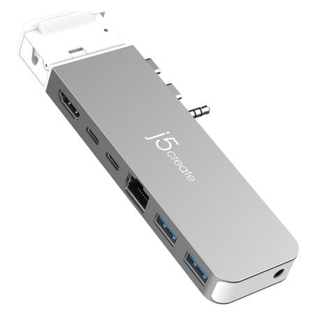 j5Create JCD395 (USB-C, 7 Ports) (JCD395-N)