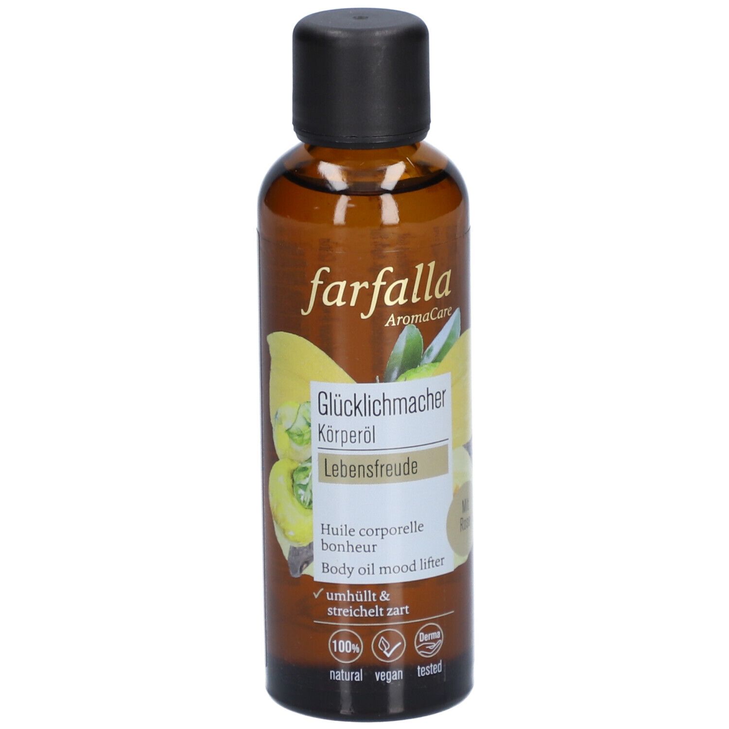 Farfalla Körperöl Lebensfr Glücklichmacher 75 ml Ätherisches Öl