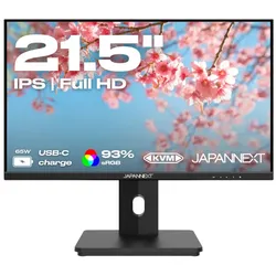 JAPANNEXT JN-I215FLFHSP-C65W Computerbildschirm 54,6 cm (21.5") 1920 x 1080 Pixel Full HD LCD Schwarz
