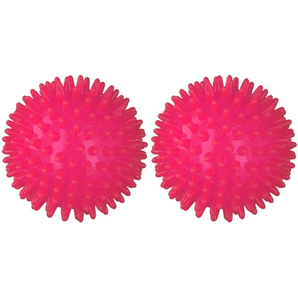 Igelball 9CM ROT x2 2x1 St Ball new