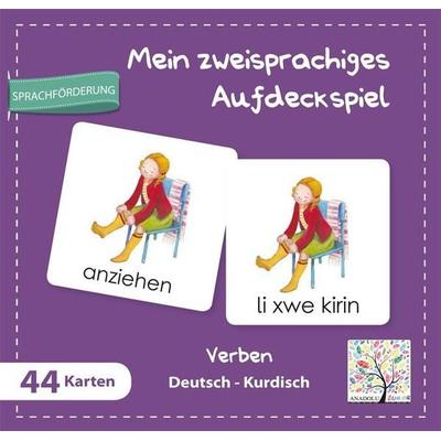 Mein zweisprachiges Aufdeckspiel, Verben Deutsch-Kurdisch (Kinderspiel)