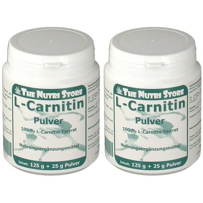 L-Carnitin 100% rein Pulver 2x 2x125 g