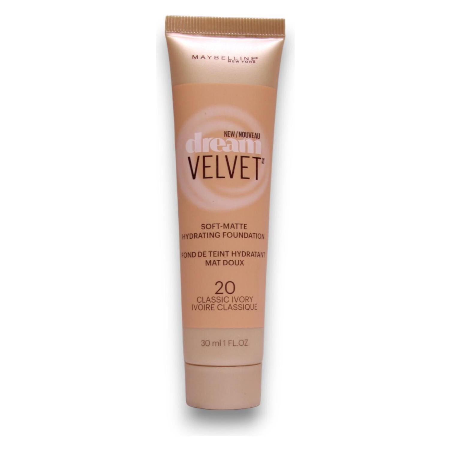 Maybelline New York Maybelline Dream Velvet Foundation Classic Ivory 30ml (Klassisches Elfenbein) (34380351)