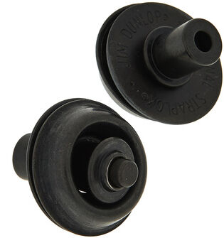 Dunlop Straplok Black Flush Mount