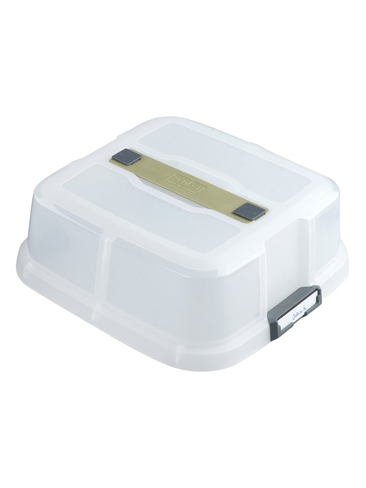Zenker Transporthaube "Click & Go" in Weiß - (B)30 x (H)11 x (T)30 cm - onesize