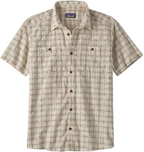 Patagonia Mens Back Step Shirt, Renewal / Birch White