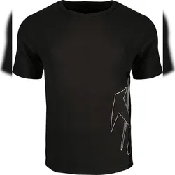 Job-Kleidung JOB Dachdecker-Ripp-Shirt PHIL Schwarz Baumwolle gestickt XXL
