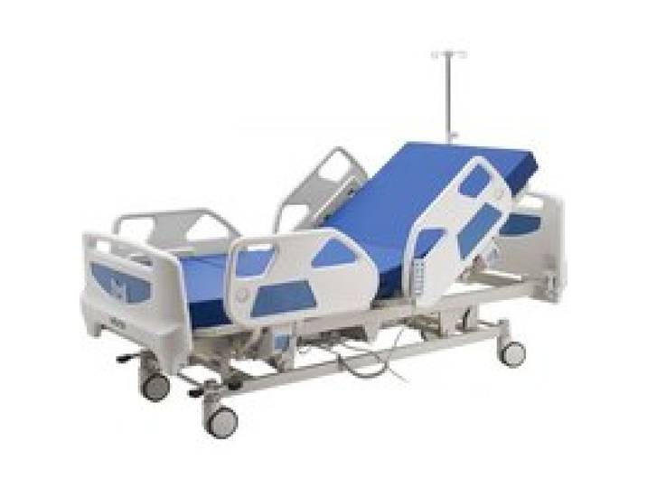 VEVOR Krankenhausbett Elektrisch, 5-Funktionen-Pflegebett, Trendelenburg- & Anti-Trendelenburg-Lagerung, Zentralverriegelung, 470-760 mm Seniorenbett für Häusliche Pflege, Altenheim & Krankenhaus