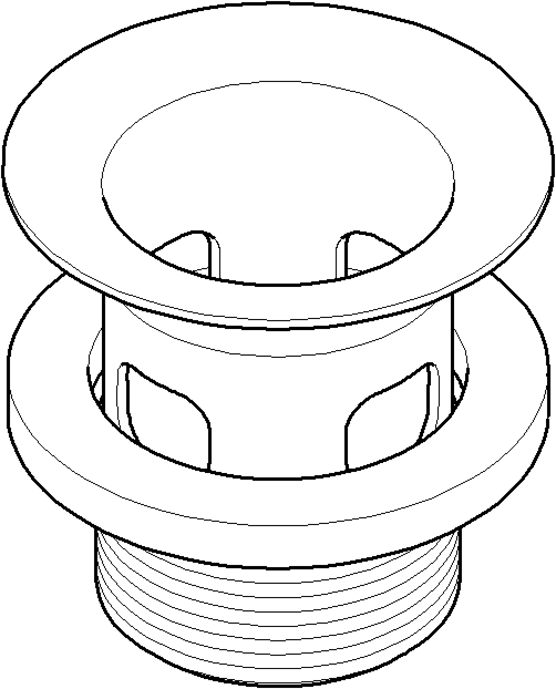 Dornbracht Ablaufgarnitur Kelch komp 90110102600-06 platin matt