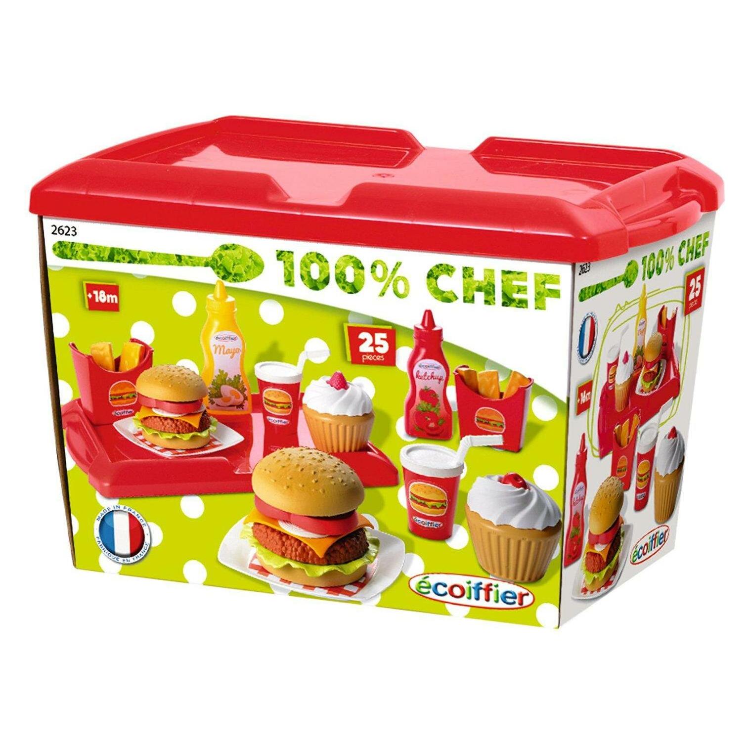 Ecoiffier Hamburgerset (2623)