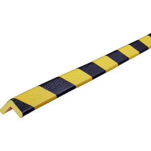 Knuffi Schutzprofil Typ E, Winkel, PE-10014, selbstklebend, 1m Länge, schwarz / gelb, 26 x 26mm, Eckenschutz