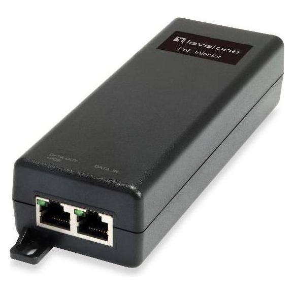 LevelOne POI-2002 PoE-Adapter Fast Ethernet 52V (802.3af (PoE), 15.40 W) (552039)
