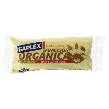 Saplex - Fraktion Bio - Müllsäcke - 15 Säcke (15x, 9 l) (49338183)