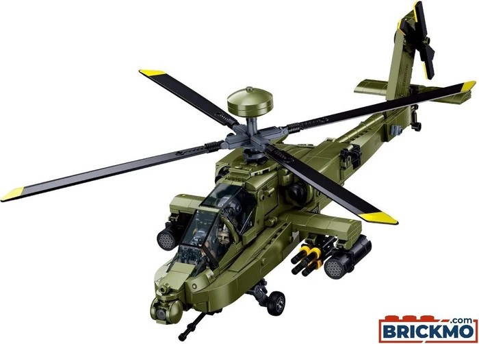 Sluban ModelBricks AH-64D Apache Longbow