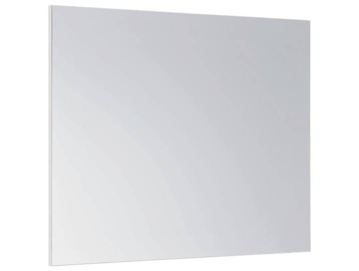 Xora Wandspiegel, Weiss, Glas, Holzwerkstoff, rechteckig, 80x65x2 cm, Spiegel, Wandspiegel