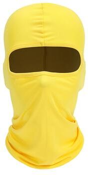 Perfect Picks Market ArcticShield Balaclava Face Mask For Motorcycle Riding, Skiing & UV Sun Protection yellow