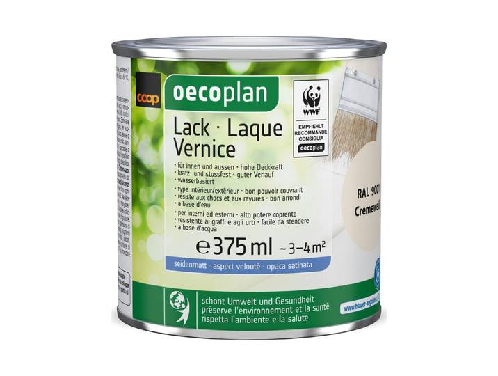 Oecoplan Lack seidenmatt Cremeweiss 375ml
