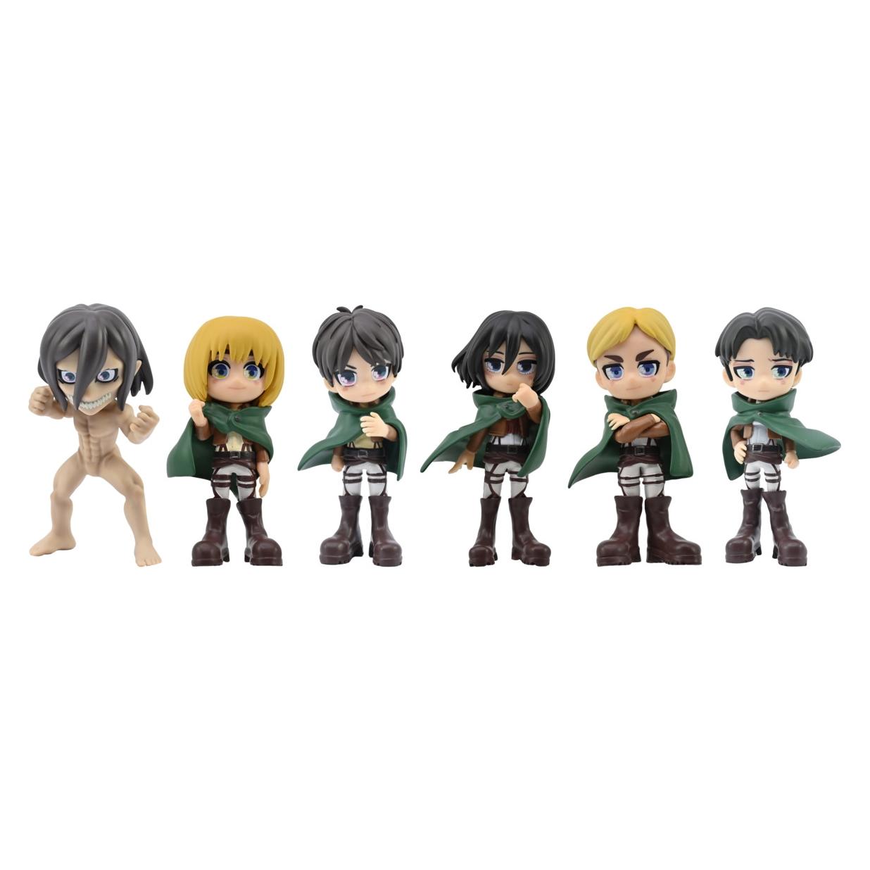 YuMe Attack On Titan Anime Series Minifiguren 9 cm (assortiert - 1 Stück) (11750)
