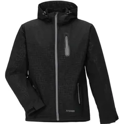 Winter Softshelljacke "CUBE" - XL - schwarz