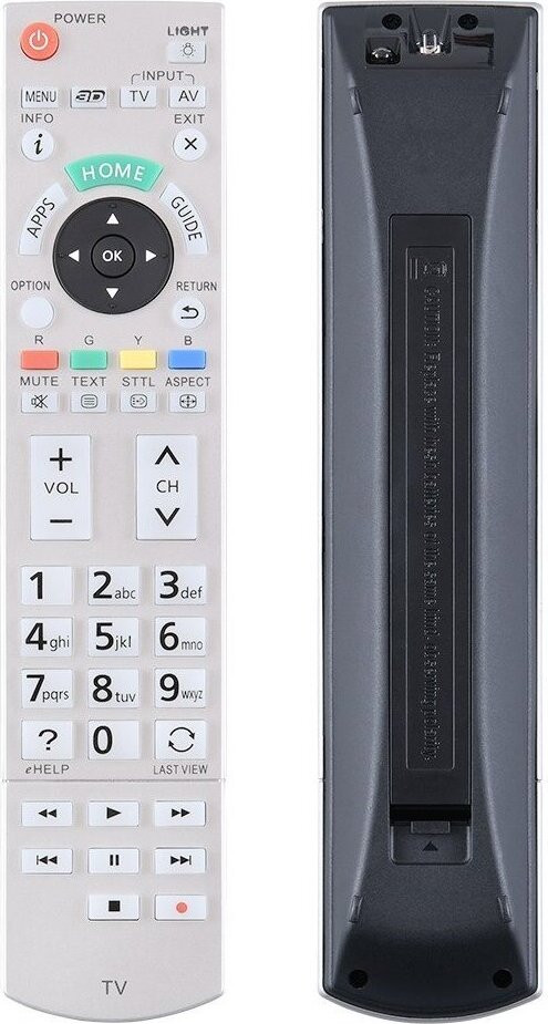 BELIFE Vervangingsafstandsbediening voor Panasonic TV, modelnummer N2QAYB000842