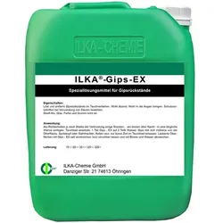 Stein- und Fassadenreiniger ILKA Gips Ex 30 L Speziallösungsmittel für Gipsrückstände