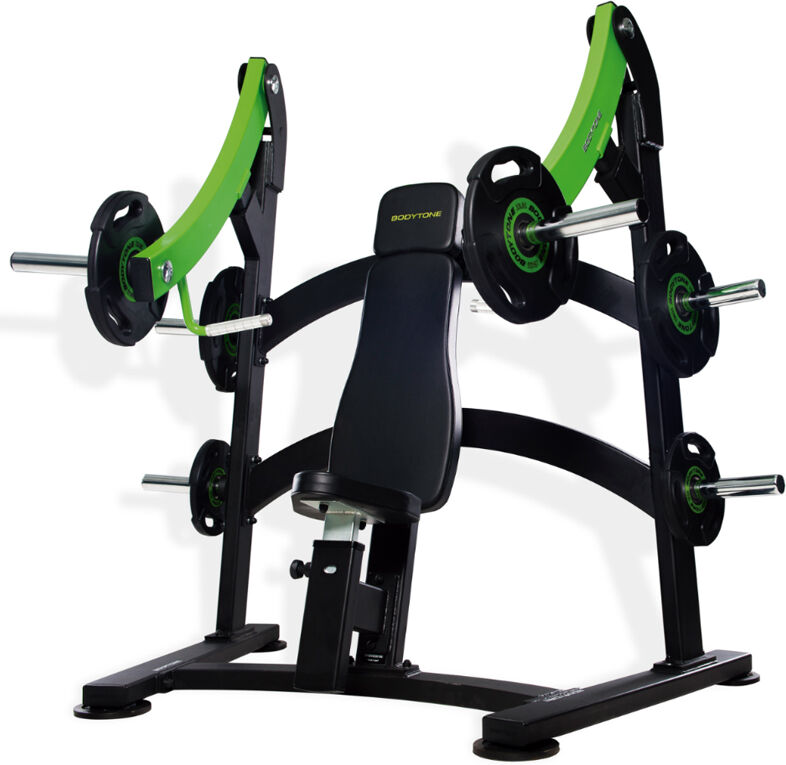 Press Inclinado - Inclined Chest Press Solid Rock Bodytone: Máquina profissional para trabalho efetivo do pectoral
