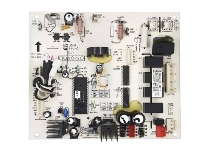 Hauptplatine Der Klimaanlage,Compatible With Midea, MAIN-120J V1.7 Schrankplatine, Steuerplatine, Wechselrichterplatine, Antriebsplatine KF-120LW/SY-J