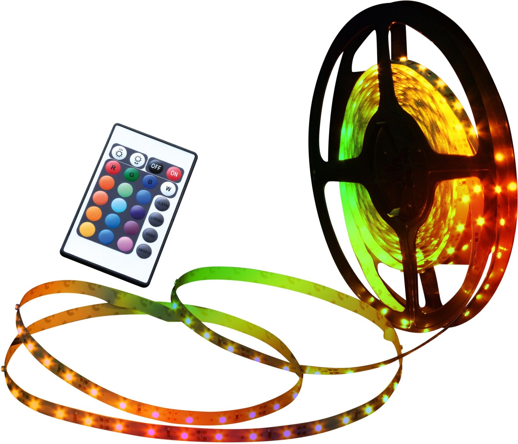 NÄVE LED-Streifen "LED STRIPE", bunt, Gesamtlänge 6,5m, Lichterketten, LED-Streifen