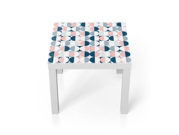 DEQORI Couchtisch 'Muster der Stille', Glas Beistelltisch Glastisch modern