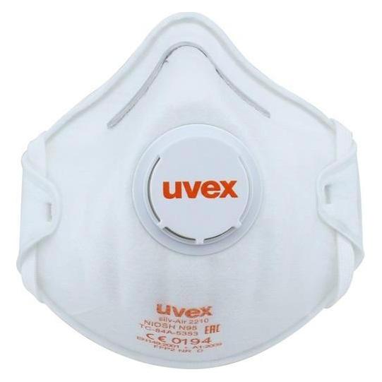 Uvex Feinstaubmaske mit Ventil FFP2 (FFP2, 3x) (8752210)