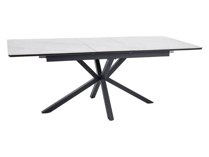 designimpex Esstisch Design GL-111 ausziehbar Tisch Esszimmer Echtholzfurnier