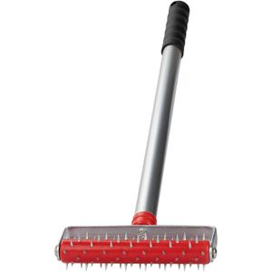 DEMA Stachelwalze 22457, 15cm Breite, mit Teleskopgriff, für Tapeten