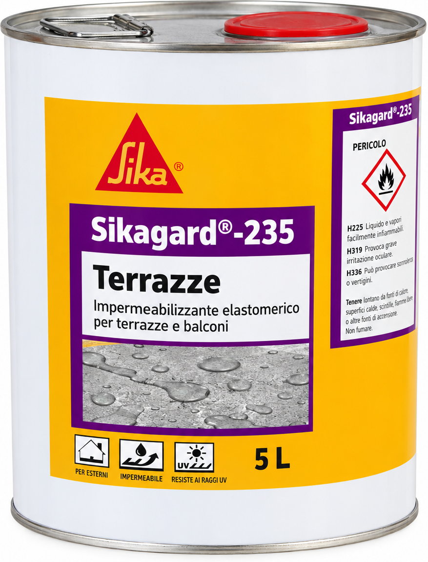Impregnante trasparente per terrazze e balconi Sika Sikagard®-235 Terrazze