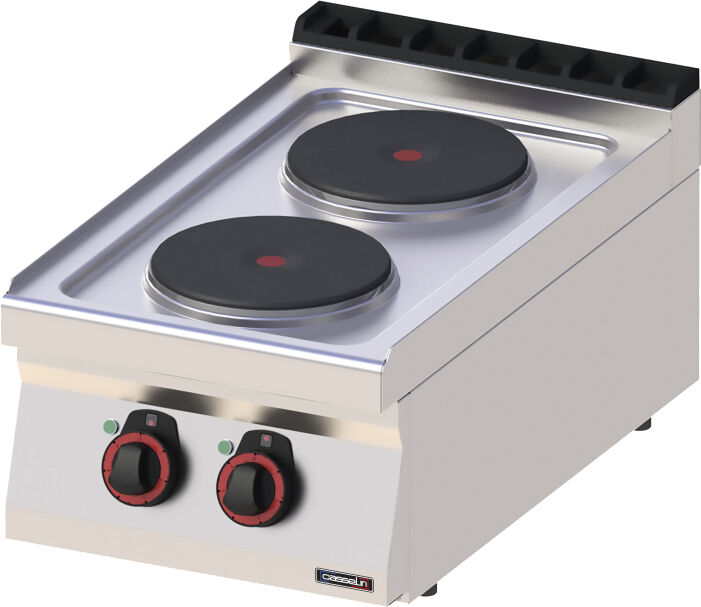 Casselin Fornello Elettrico Top 2 Fuochi 40