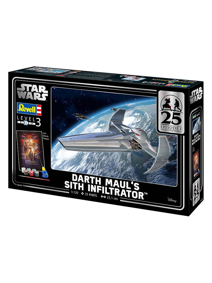 Revell Modellbausatz "Darth Maul's Sith Infiltrator" - ab 10 Jahren - onesize