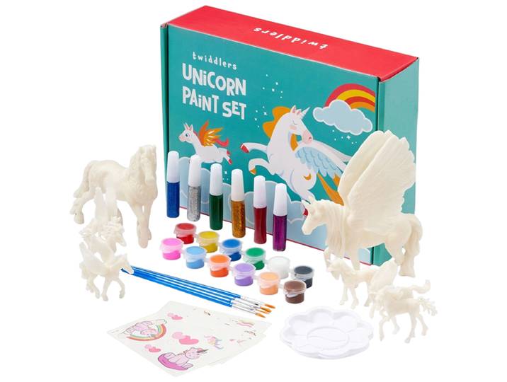 Einhorn Malset 3D