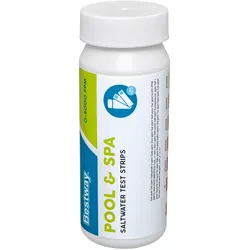 Bestway 58767 Teststreifen Salzwasser für Pool und SPA 25 Stück